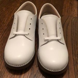 Footmates size 13 white saddle shoes